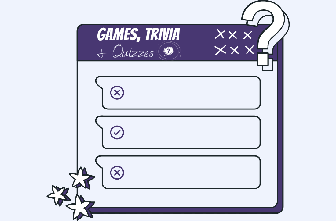 Games Trivia Quizzes Feature Image image of quiz sheet