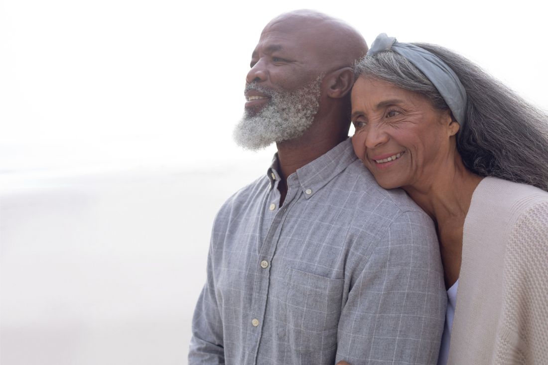 Senior African-American Couple Together