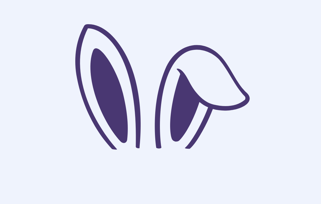 Image of bunny ears.