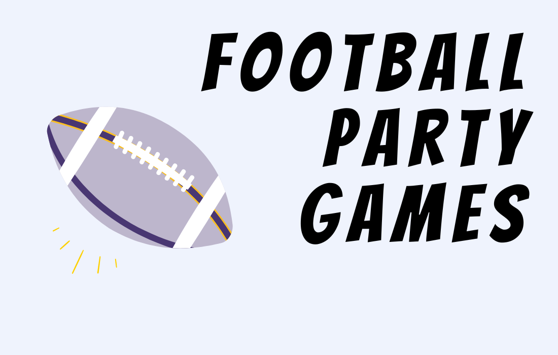 Text Football Party Games Image of American football
